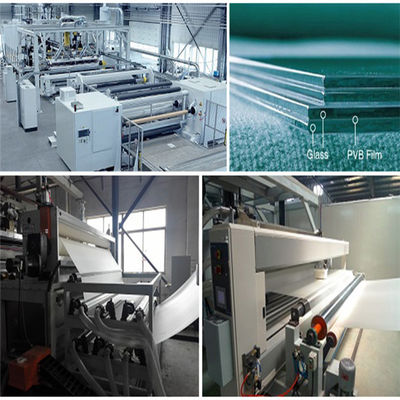 آلة تصنيع الألواح الزجاجية PVB آلة خط بثق الأغشية البينية PVB مبيعات المصنع مباشرة