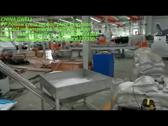 خط إنبعاث الصفائح من قطر عريض مجوف من PP