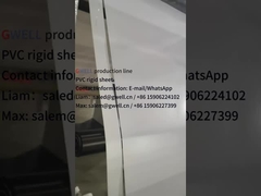 مساوية جيدة - خط طحن الصفائح الصلبة الملونة / الشفافة من PVC