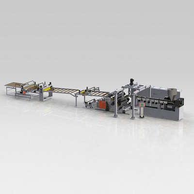 شراء برغي واحد PP سميك لوح بلاستيكي ماكينة بثق الخط online manufacture
