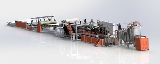 شراء خط طحن ورق PC / PMMA عالي الشفافية مع عرض 600-1220mm وسمك 0.125-3mm للتطبيقات البصرية online manufacture