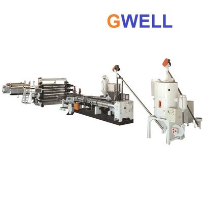 شراء آلة البثق المزدوجة اللولب المخروطي خط بثق الصفيحة البلاستيكية online manufacture