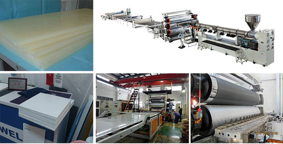 شراء خط بثق الألواح PP ABS PE Hdpe online manufacture