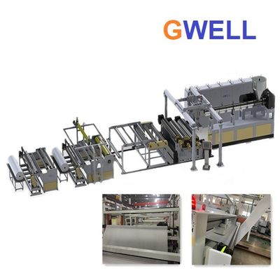 شراء خط إنتاج غشاء تغليف الألواح الشمسية 0.45 مم EVA الطارد 15m / min online manufacture