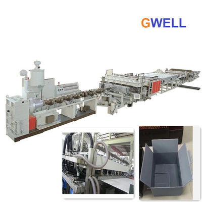 شراء خط بثق الألواح المجوفة PE آلة إنتاج الألواح الشبكية PE آلة بثق برغي مزدوج online manufacture