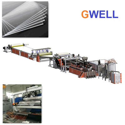 شراء آلة إنتاج الألواح الشفافة MS خط بثق الألواح MS الطارد أحادي اللولب online manufacture