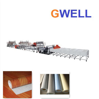 شراء PVC الأرضيات والجلود ماكينة خط إنتاج الأرضيات البلاستيكية online manufacture