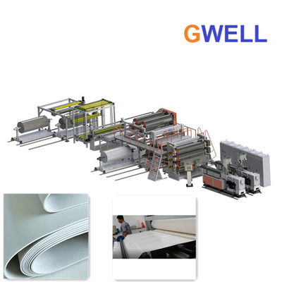 شراء عرض خط إنتاج غشاء العزل PVC المائي 1500-6000 مم online manufacture