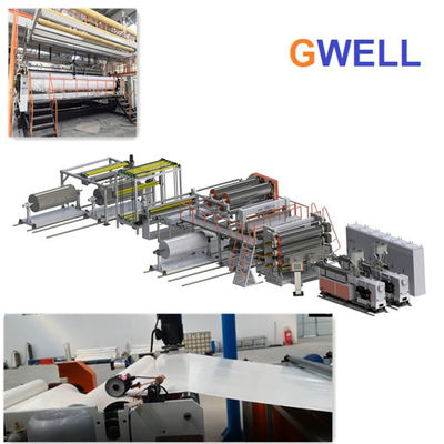 شراء آلة بثق غشاء مقاوم للماء CPE حياة طويلة وعالية الإنتاج online manufacture