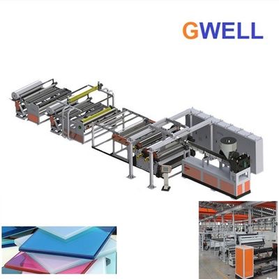شراء PVB اللدائن الحرارية البولي فينيل بوتيرال خط بثق فيلم 700KG H. online manufacture