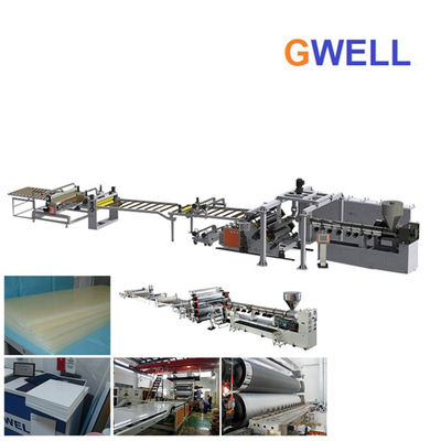 شراء آلة تصنيع ألواح PETG الشفافة / خط طحن للخزانة online manufacture
