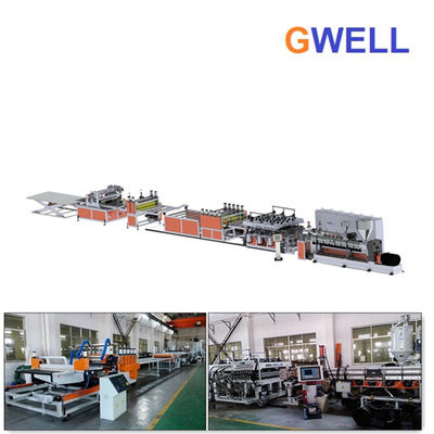 شراء PP آلة بثق ورقة الملف الشخصي أجوف online manufacture