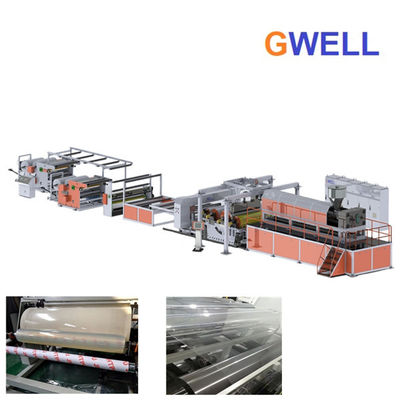 شراء يمكن تصميم خط بثق الأغشية المصبوب بثلاث طبقات من مادة TPU بشكل مستقل online manufacture