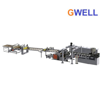 شراء خط طحن للوحات الخزانة PP PE ABS PVDF 600kg/H 1000 - 2000mm العرض online manufacture